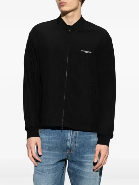 Яке Emporio Armani бродирано черно