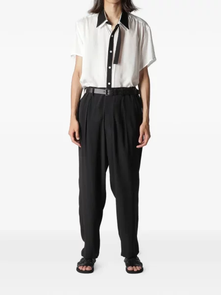 Pantaloni chino Yohji Yamamoto negru