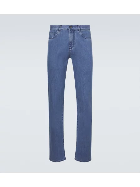 Džíny Canali modré