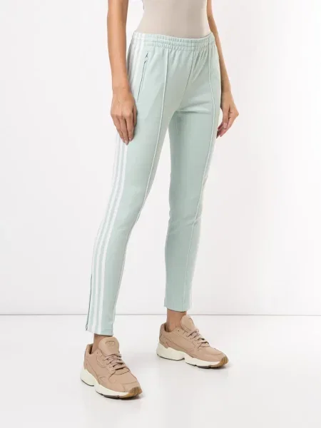 Pantaloni Adidas alergare verde
