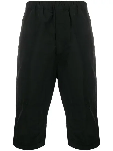 Lung pantaloni scurți Givenchy stretch negru
