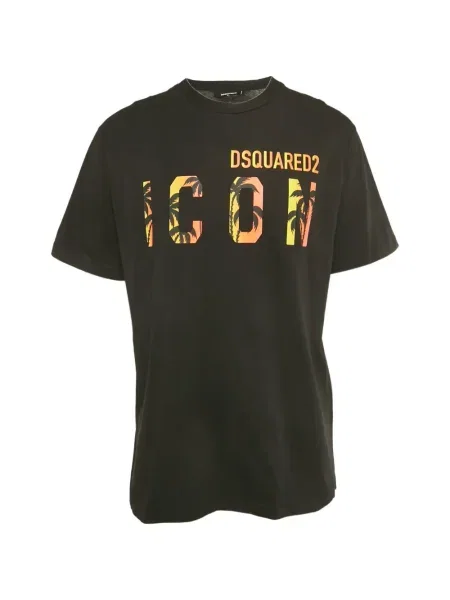 Tricou Dsquared2 cu imagine negru