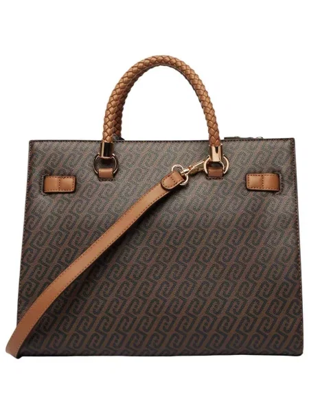Geantă shopper Liu Jo din piele maro