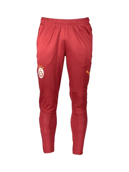 PUMA Pantaloni sport portocaliu / roșu alb