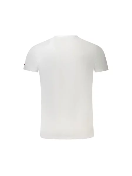 T-shirt o kroju slim fit z mieszanki bawełny model ORIGINAL BASIC 3' Pepe Jeans biała