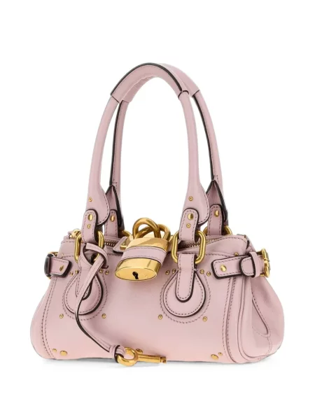 Geantă shopper Chloé roz