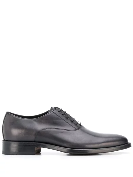 Oxford Scarosso din țesătură twill negru