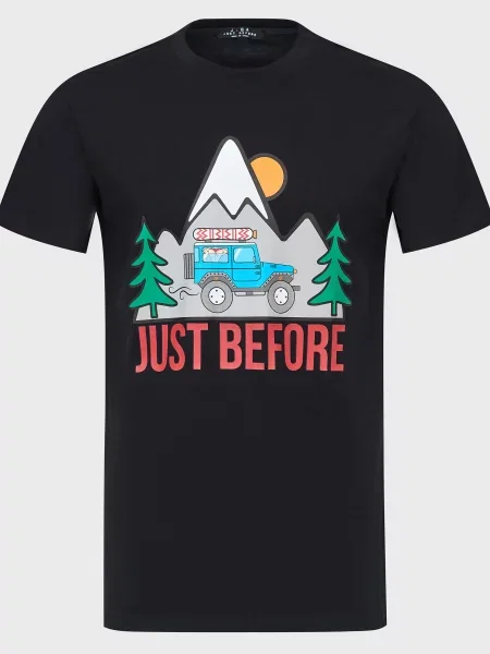 Футболка J.b4 Just Before чорна