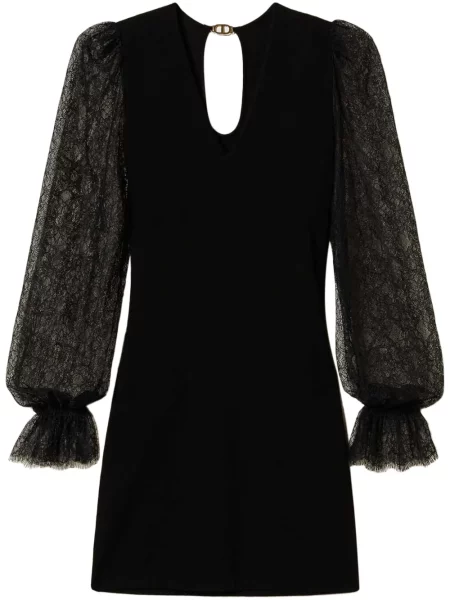 Rochie Twinset tricotate de costum negru