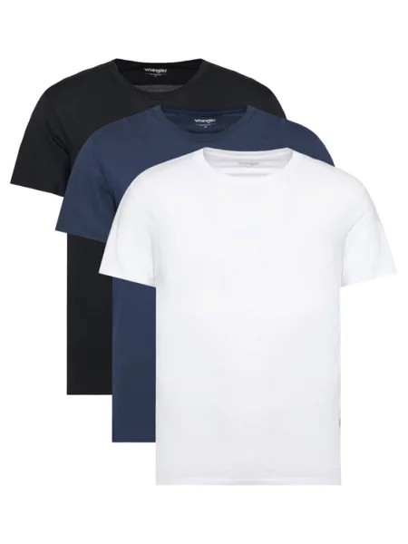 Wrangler Set od 3 majice Šarena bijela