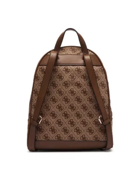 Hátizsák Guess Adrian Logo Travel barna