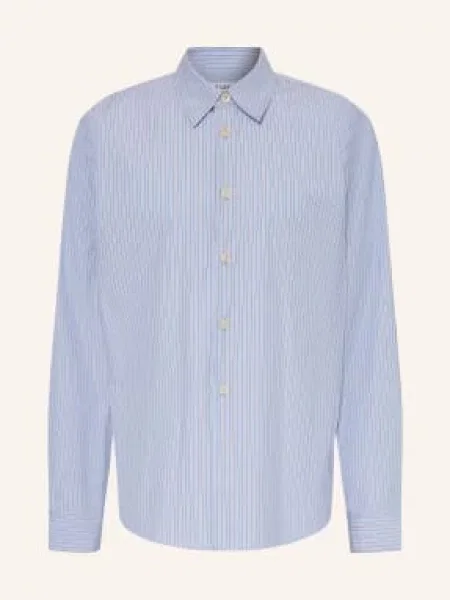 Our Legacy Koszula Beyond Comfort Fit blau brązowa
