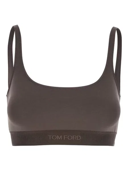Sutien Tom Ford din jacard maro
