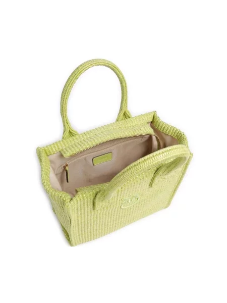 Shopper kabelka Pinko zelená