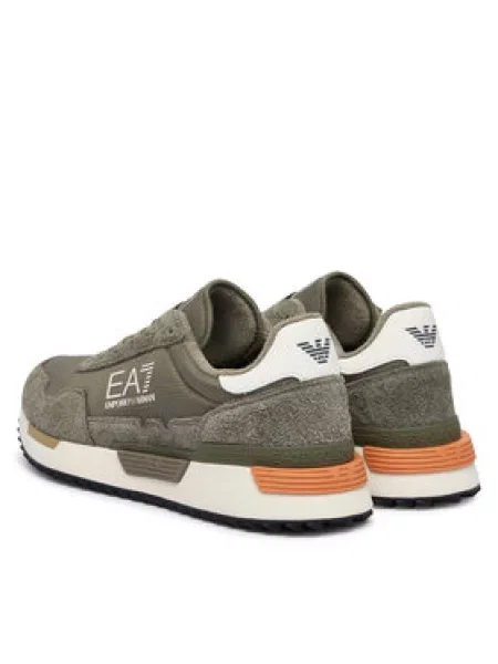 Sneakersy Emporio Armani zelené