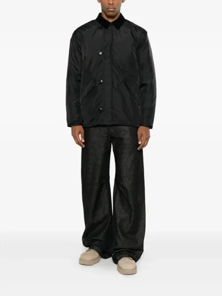 Geacă Alpha Industries de catifea cord negru
