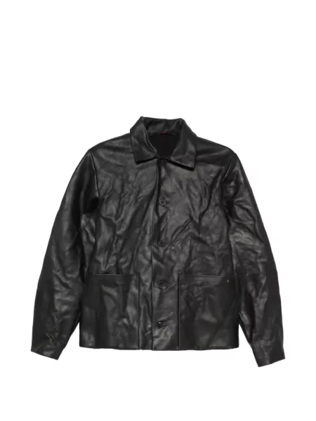 Geanta de piele Ma+ negru