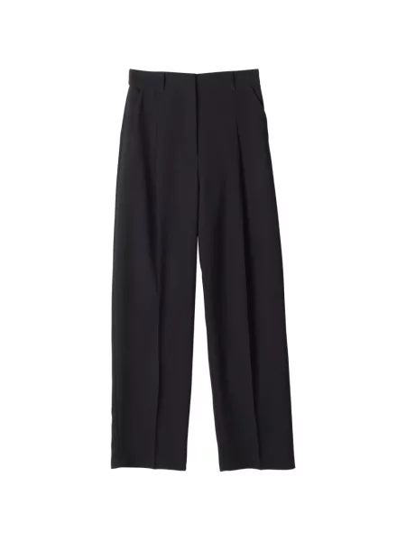Plisované kalhoty Stylein černé