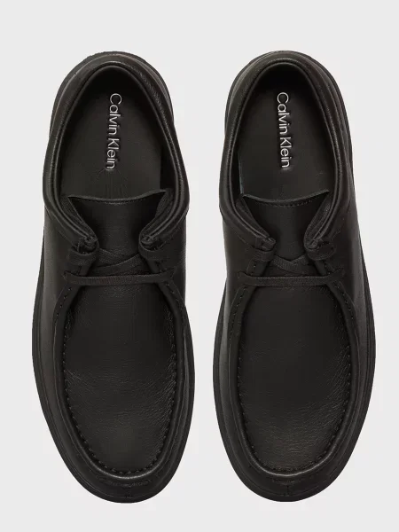 Кожаный дерби Calvin Klein черный