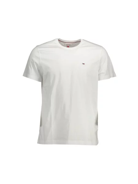Koszulka Tommy Jeans z krótkim rękawem biała