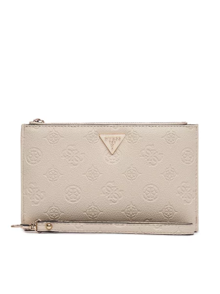 Guess Портфейл Blake Slg бежов
