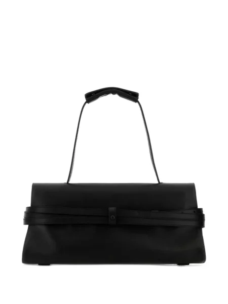 Geantă shopper Moschino din piele negru