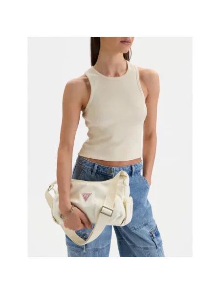 Torebka Guess Jeans beżowa