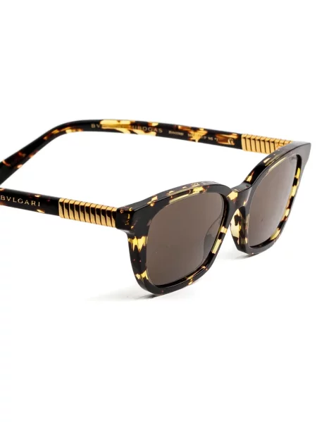 Ochelari de soare Bvlgari maro
