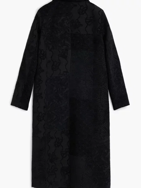 Desigual palton PATCH BLACK negru