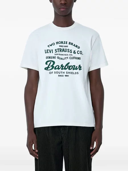 Tricou Levi's® cu broderie cu decolteu rotund verde