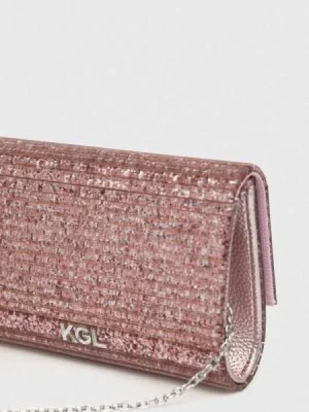 Kurt Geiger Torebki Kobieta ONE SIZE Party Eagle Clutch Drench różowy