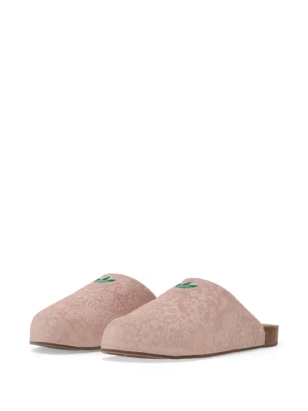 Papuci Adidas cu autograf cu model floral de drumeție negru