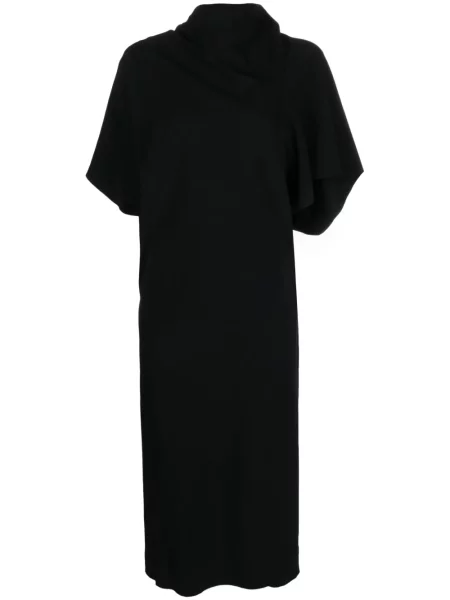 Rochie midi Rick Owens până la genunchi de costum negru