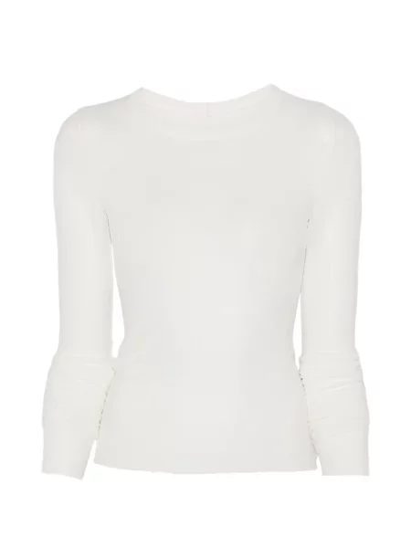 Top Rick Owens lung alb
