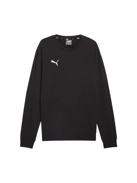 PUMA Hanorac sport TeamGoal / alb negru