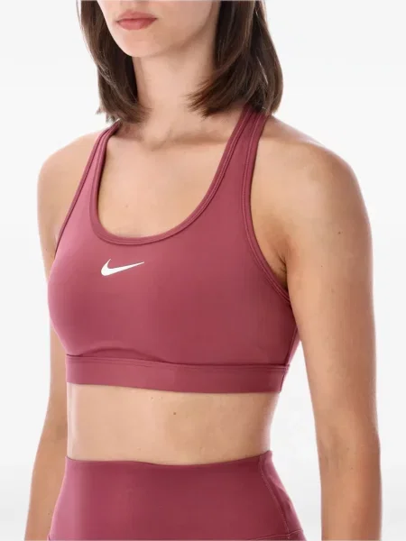 Leggings Nike cu volane tricotate cu talie înaltă roz