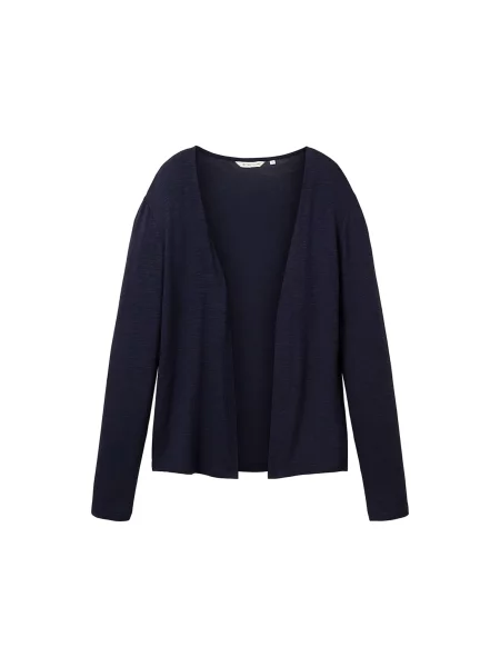 TOM TAILOR Geacă tricotată bleumarin