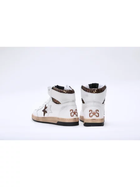 Sneakersy 2star skórzane białe