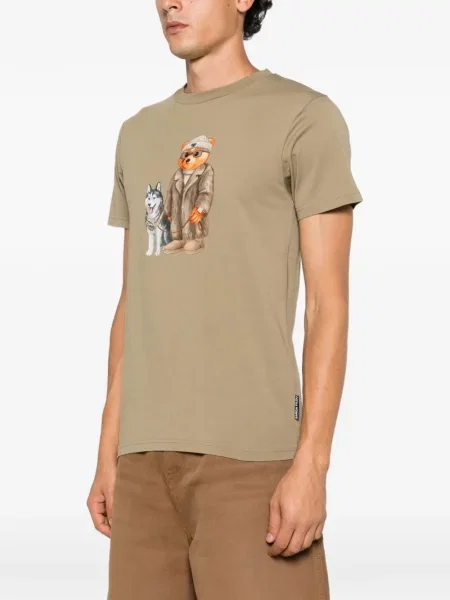 Tricou Baron Filou cu imagine verde