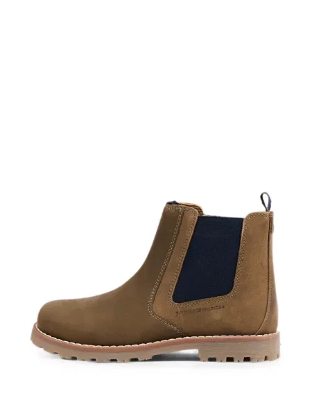Buty do kostki dziecięce Tommy Hilfiger brązowe