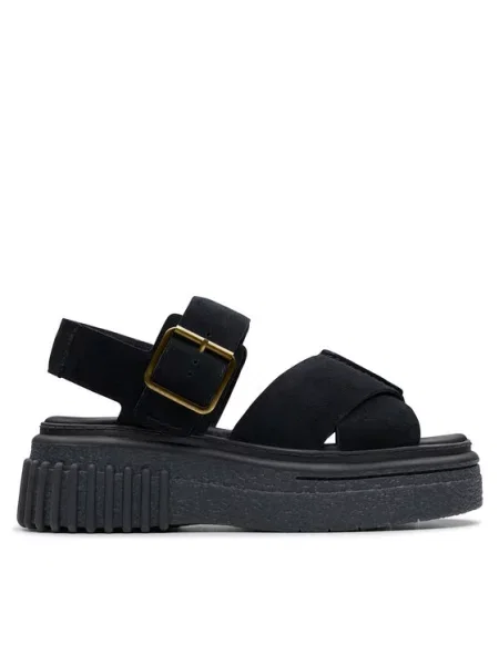 Sandały Clarks czarne