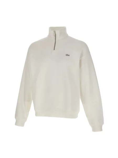 Bluza polarowa Lacoste polarowa biała