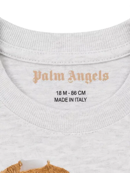 Koszulka dziecięca Palm Angels szara