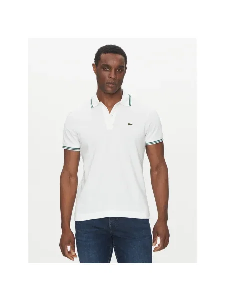 Lacoste Pólóing Regular Fit fehér