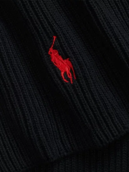 Briaunotas pusiau užtrauktukas zomšinės bokseriai Polo Ralph Lauren balta