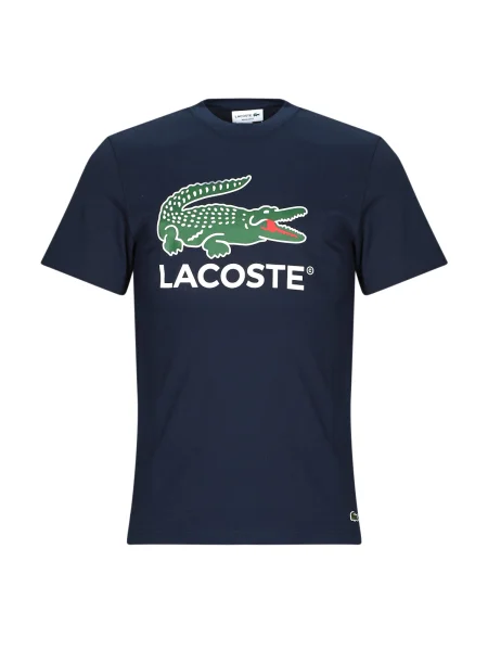 Lacoste póló nyomott mintás fehér