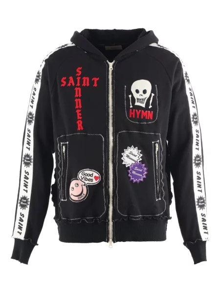 Hanorac cu glugă Saint Mxxxxxx negru