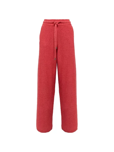 Pantaloni Laneus tricotate alergare roz