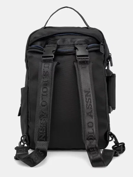 Однотонный большой рюкзак U.s. Polo Assn. черный