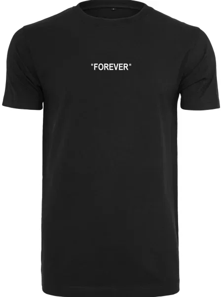 Тениска Mister Tee черно